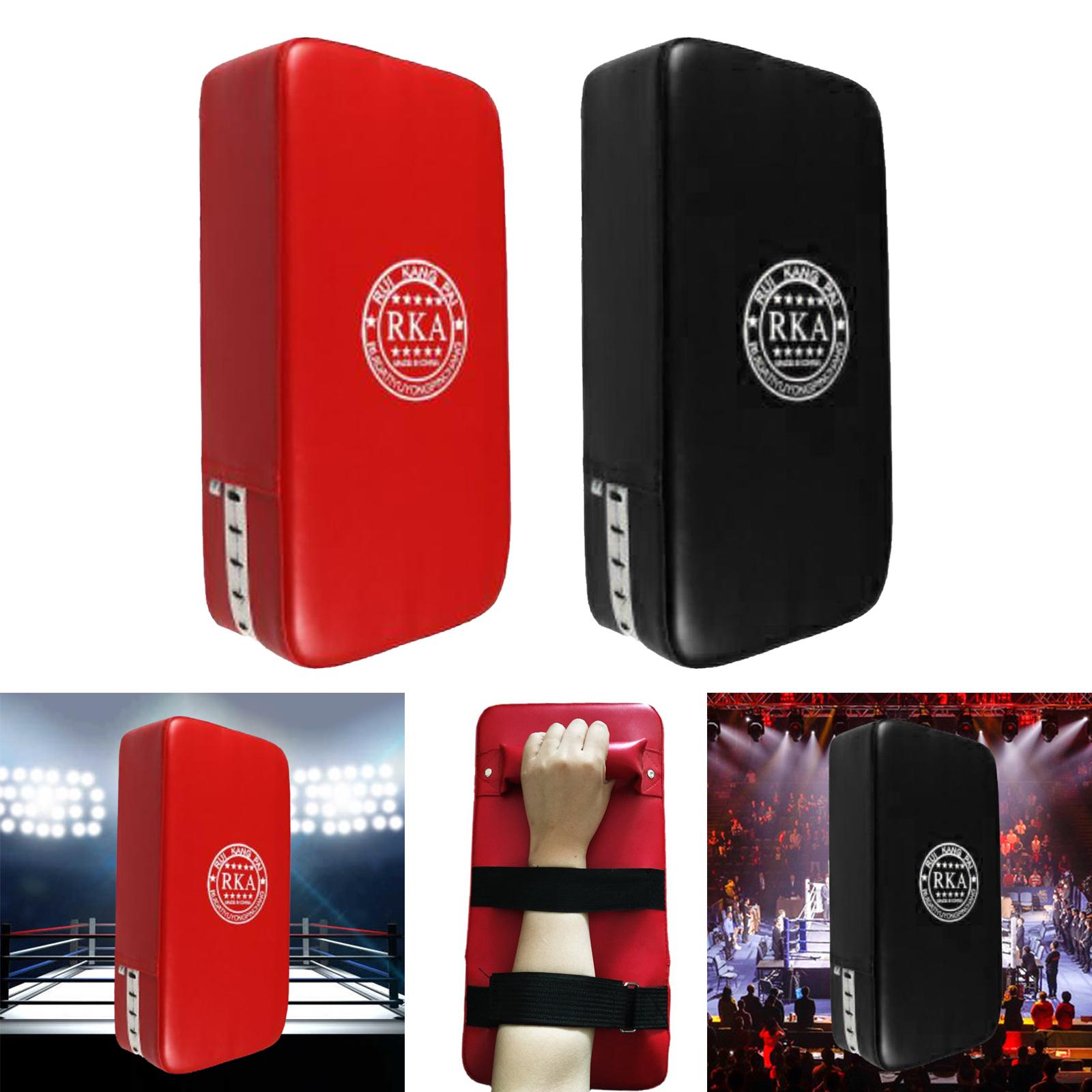 Boxing Punching  Hand Pad Punch  Kicking PU Leather Gloves  Kick Karate Martial Arts Kickboxing