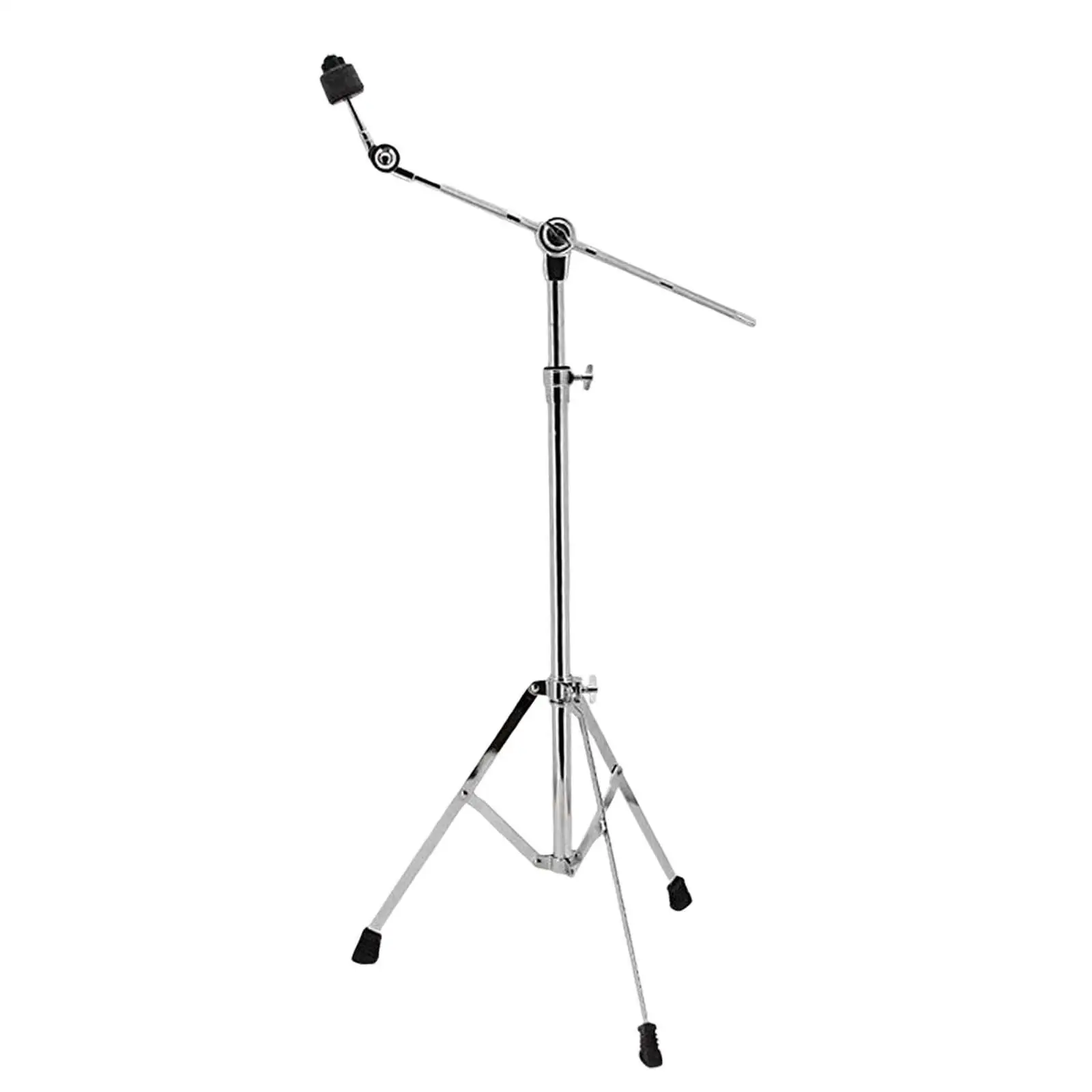 Adjustable Floor Drum Stand Holder Foldable Floor Triangle Bracket Percussion Accessories Dual Purpose Stand for General Playing