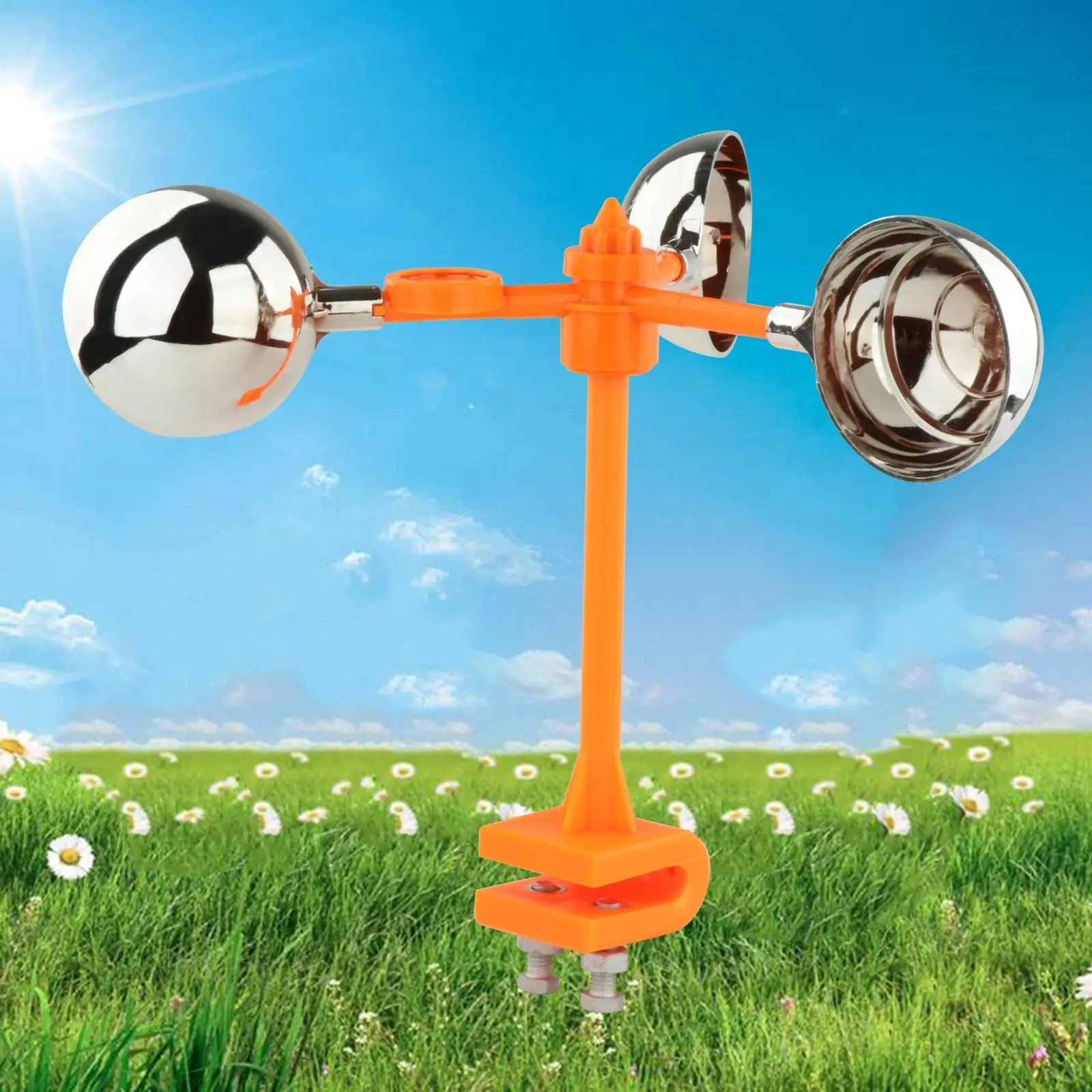 Bird Scare Windmill Keep Birds Away Bird Deterrent Device for Garden Farmland Lawn