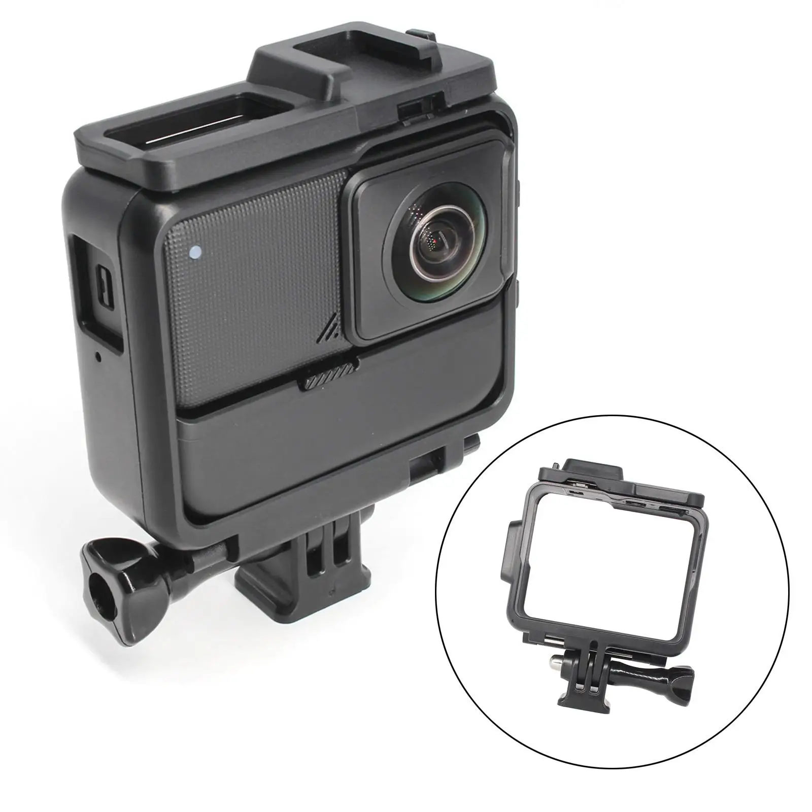 Battery Base Mounting Bracket Protective Housing Case with Cold Shoe  Housing 60  Accessories Video Vlogging