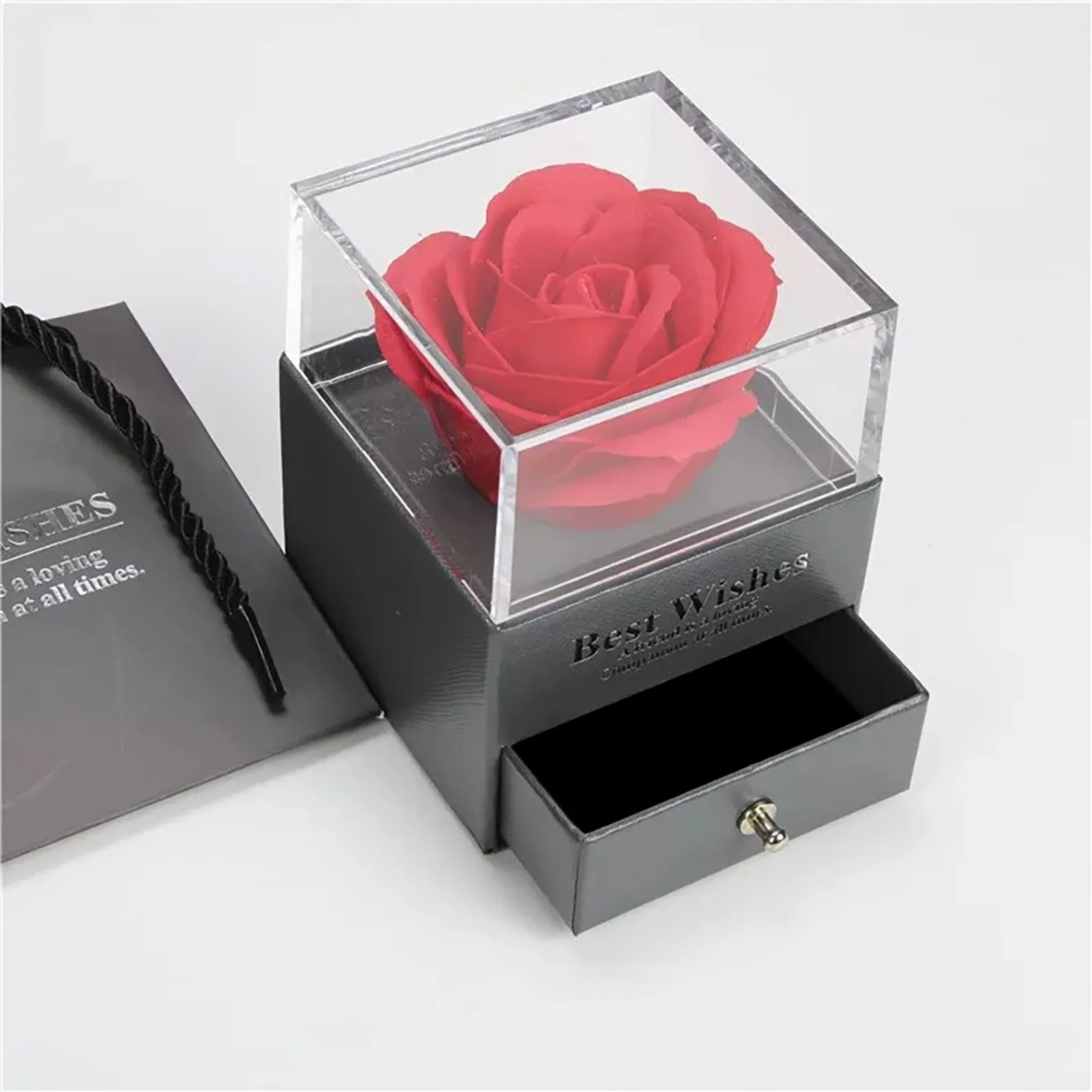 Scadbea7b10374673bd329cbe290b74943 Everlasting Flower Gift Box Rose Preservation Box Mother's Day Handmade Rose Gif
