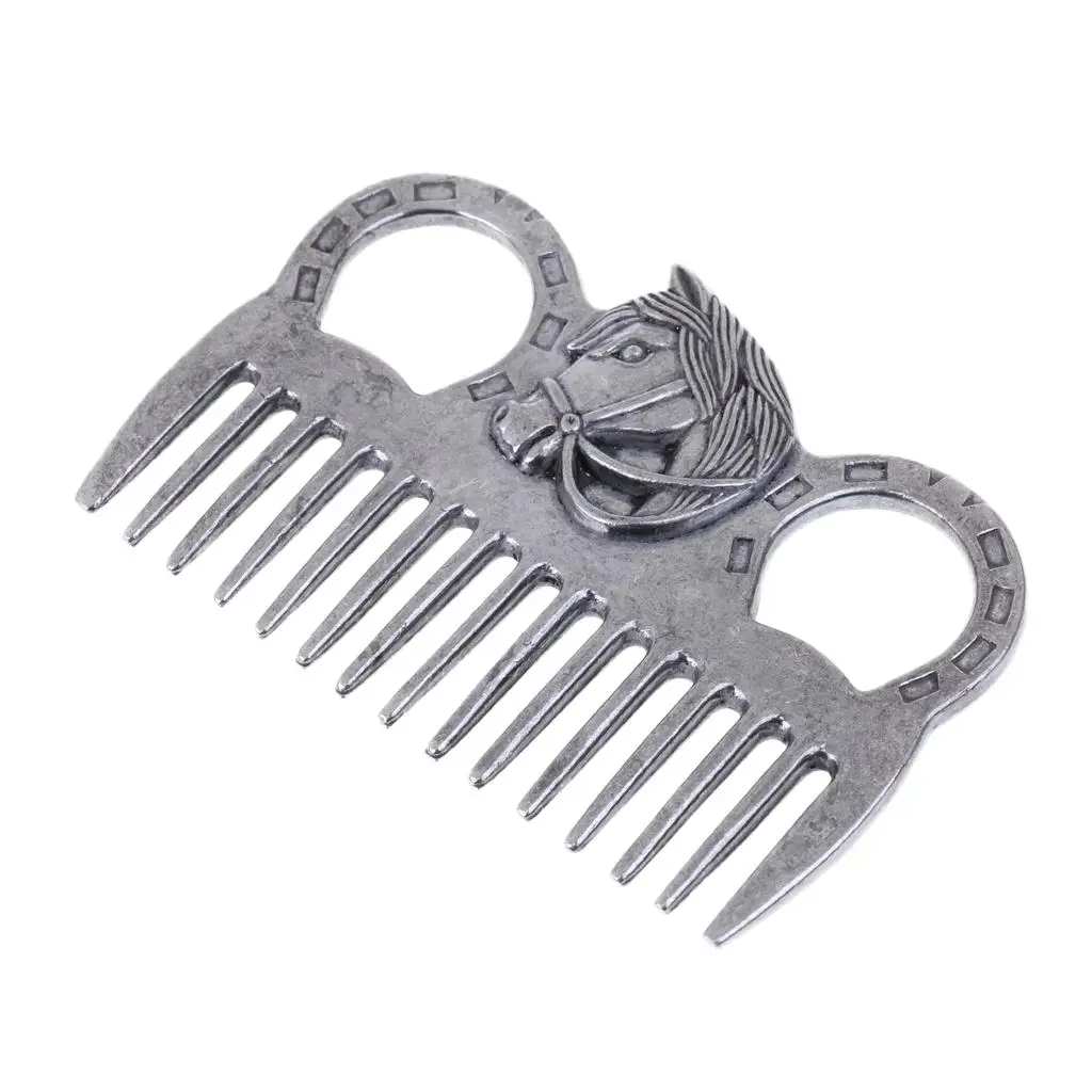 Quality Stainless Grooming Comb Tool Curry Comb Accessory