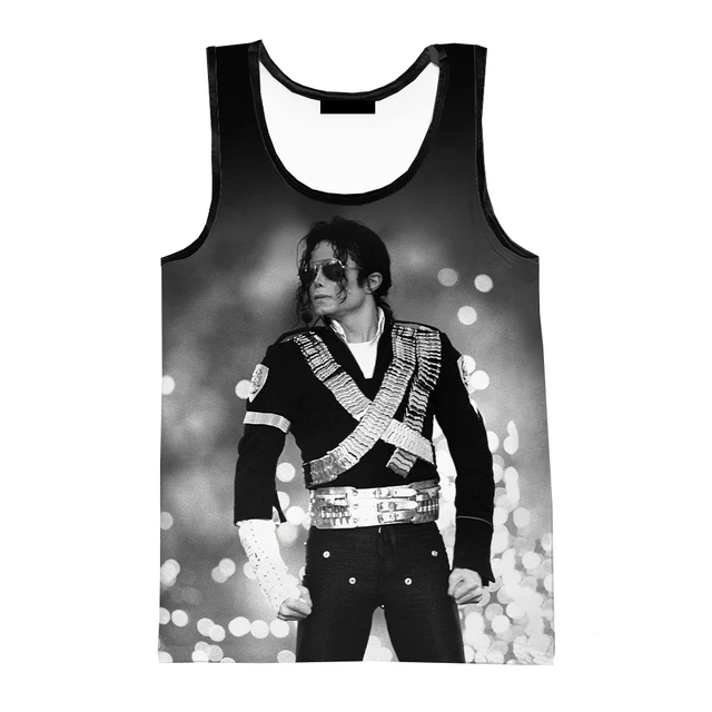Aliexpress Summer Michael Jackson 3D Print T-shirts Singer Men Women Casual Fashion Oversized Short Sleeve T