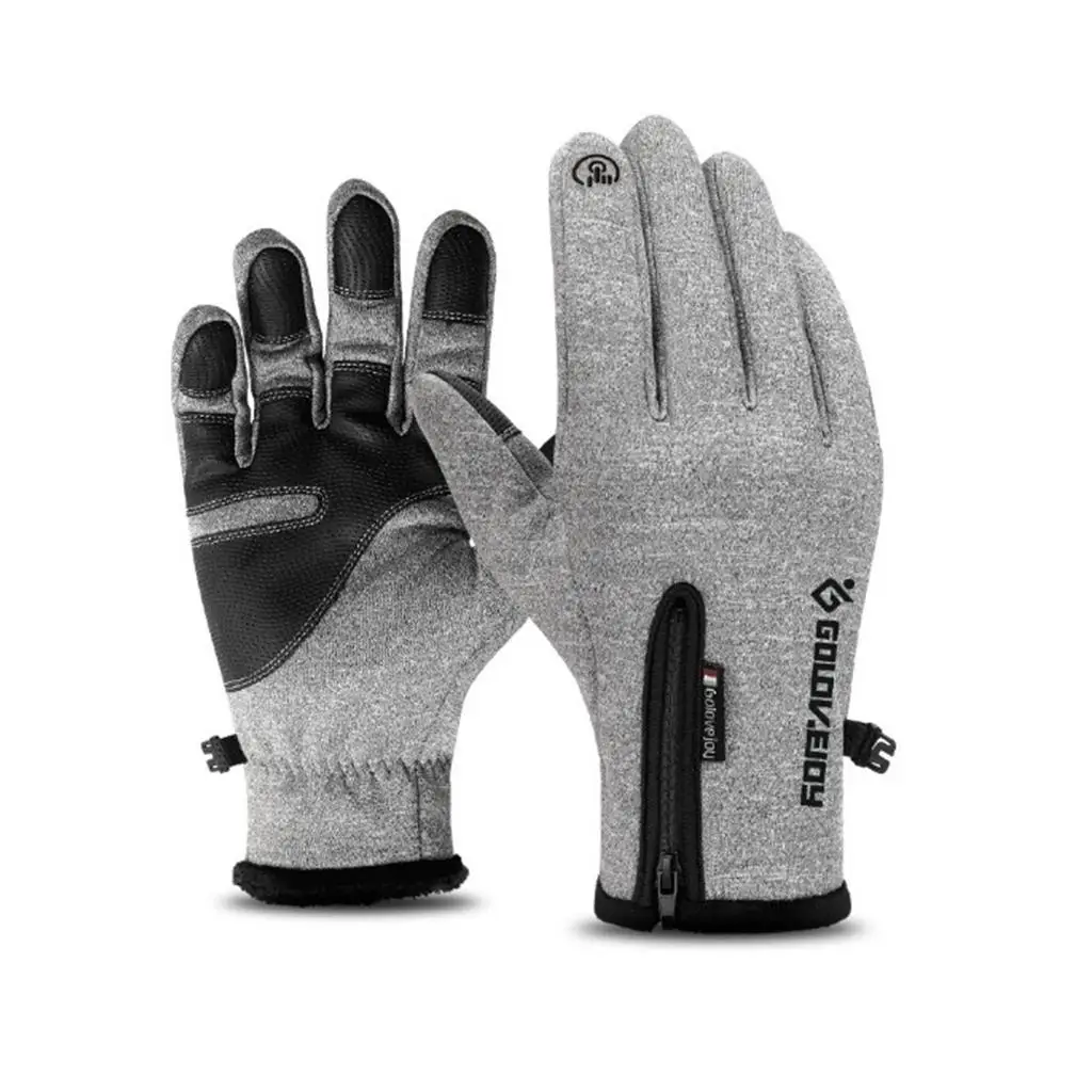 Winter Skiing Warm Cycling Bicycle Touch Screen Gloves Outdoor Sports Non-