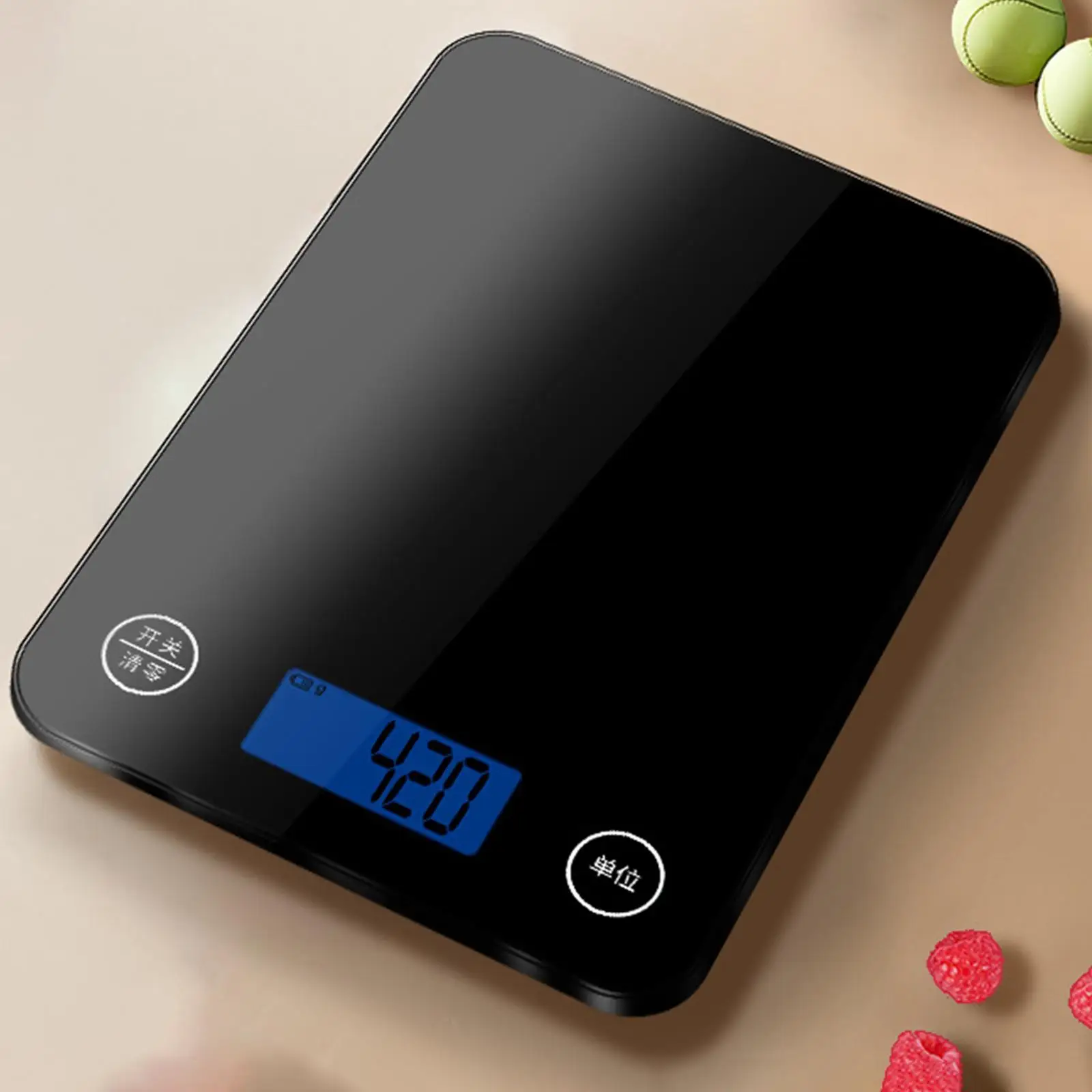 Multifunction Food Scale ml/ct/kg/G/oz/lb/TL LCD Display Multiple Measurement Units Pocket Scale for Kitchen Baking