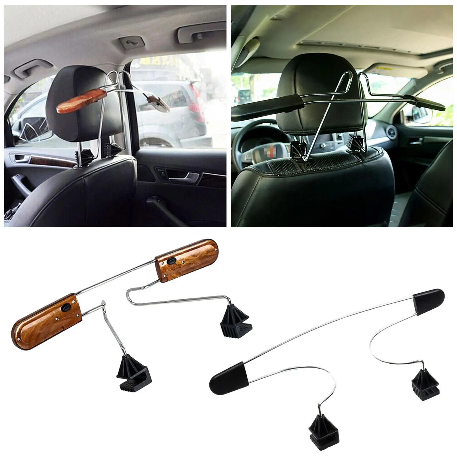 Adjustable Vehicle Car Jacket Suit Coat Hanger ,Easy to Assemble and Install