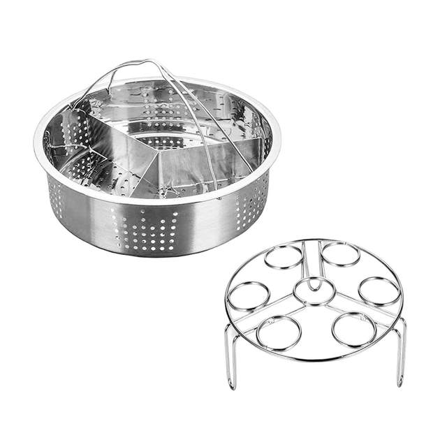 Stainless Steel Pot Accessories Set  Stainless Steel Egg Steamer Rack - Instant  Pot - Aliexpress