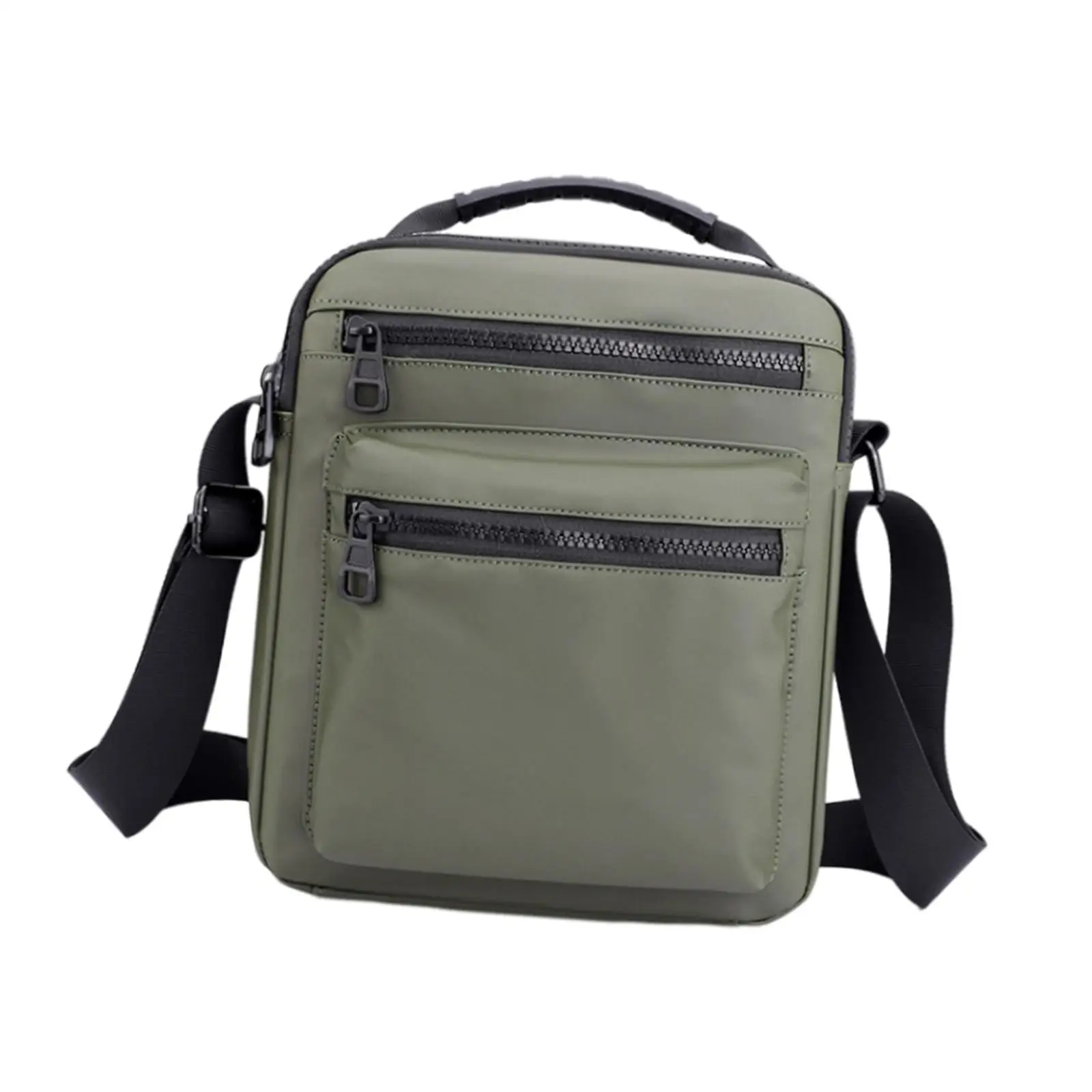 Men`s Messenger Bag Lightweight Gift for Family Friends Handbag Shoulder Bags for Backpacking Daily Use Picnic Biking Adults