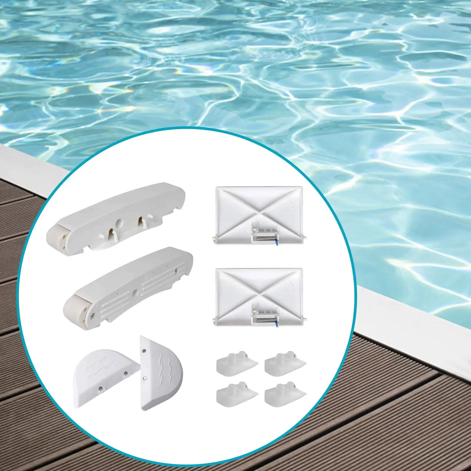 10Pcs Pool Cleaner Pod Swing Set Indoor Lightweight Pool Cleaning Equipment