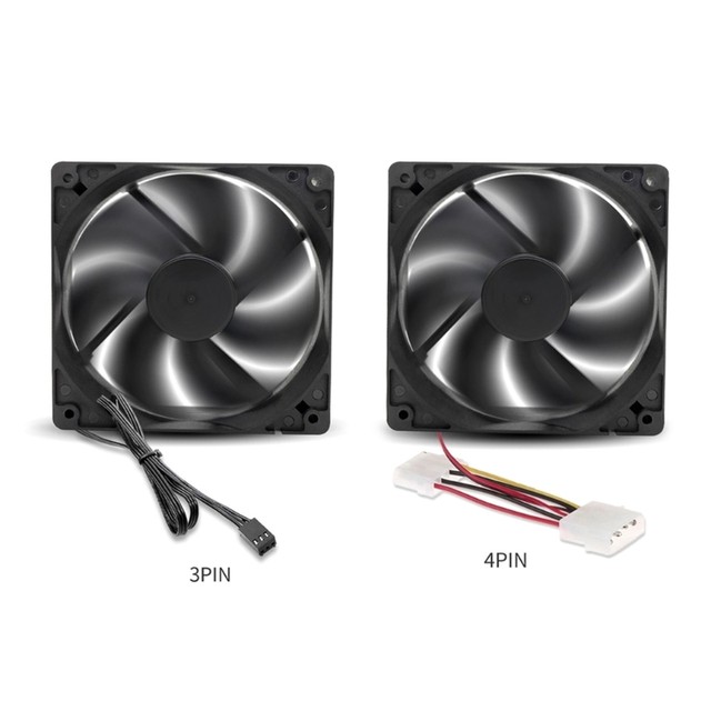 B0KA Computer PC Chassis Fan 12cm 120mm 12025 ventole di raffreddamento per  Computer con controllo silenzioso 12V Large 4Pin 3Pin Cooler - AliExpress