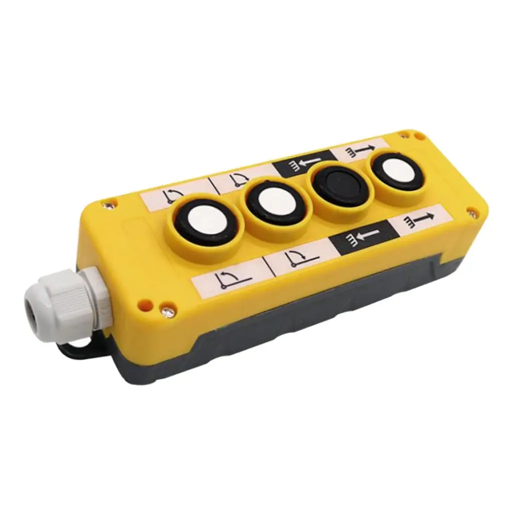 1pc COP4B Crane Button Switch Box Unloading Dustproof Rainproof Durable