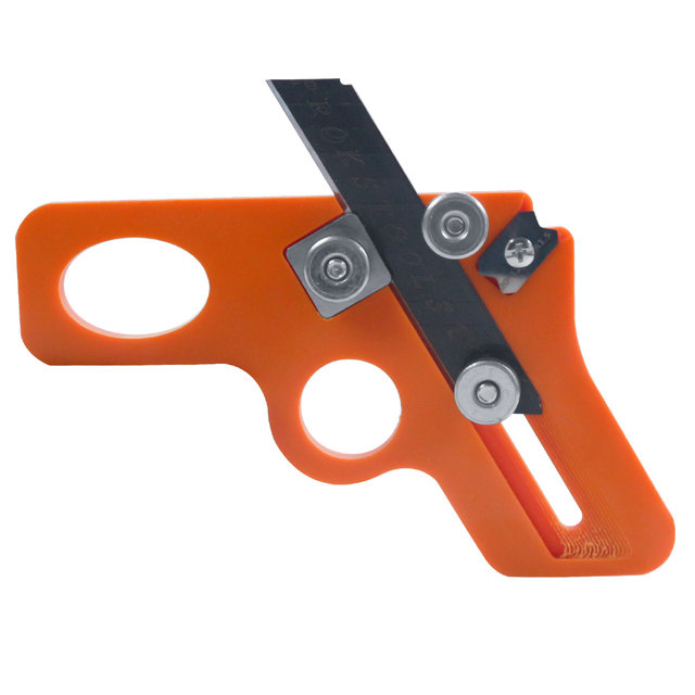 Coupe-Bordure Pour Bois - Raboteuse Manuelle Pour PVC, ABS, Mélamine - Lame Acier Rapid - Réglable