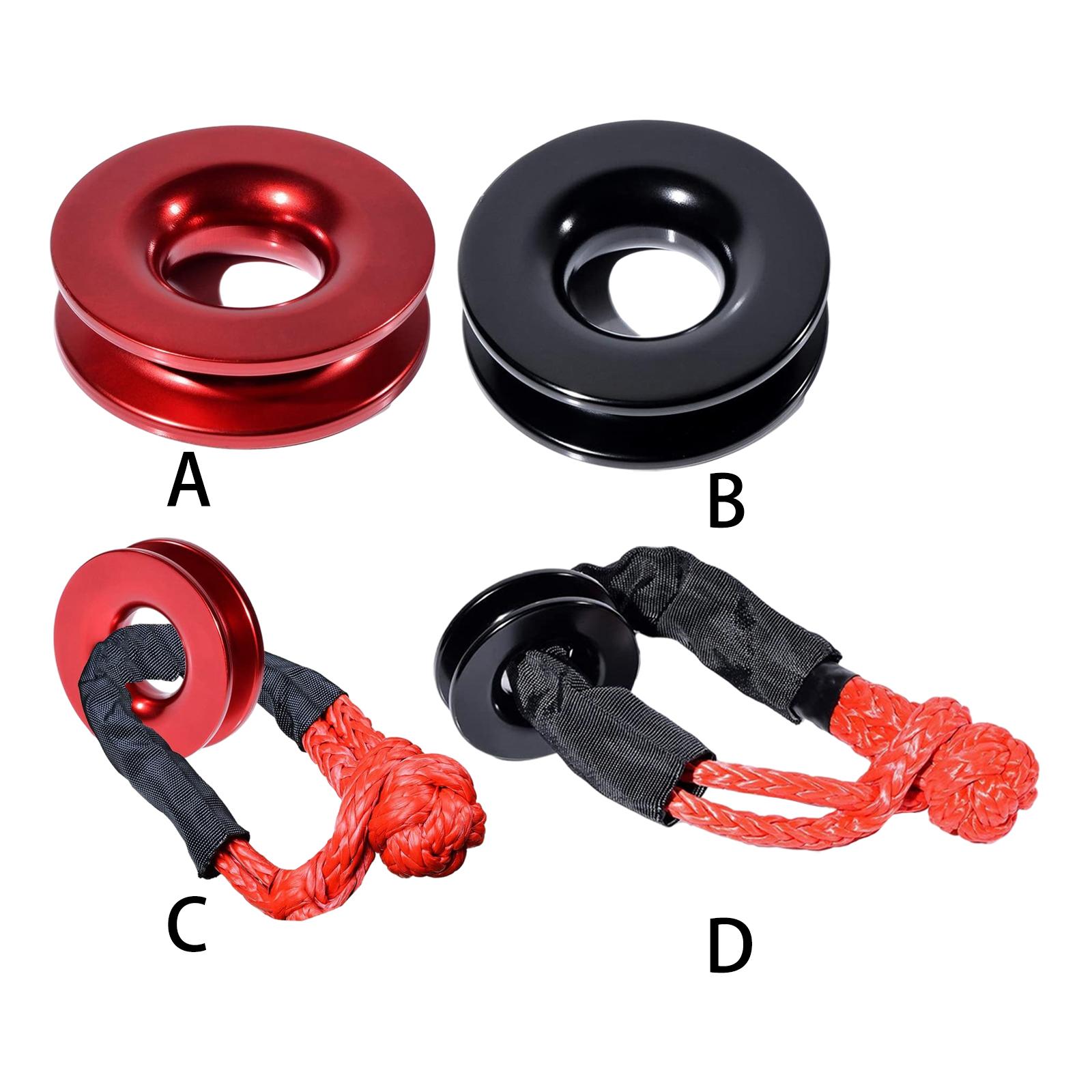 Winch Snatch Recovery Ring 38000 lbs Vehicles Towing Depot Boat ATV UTV
