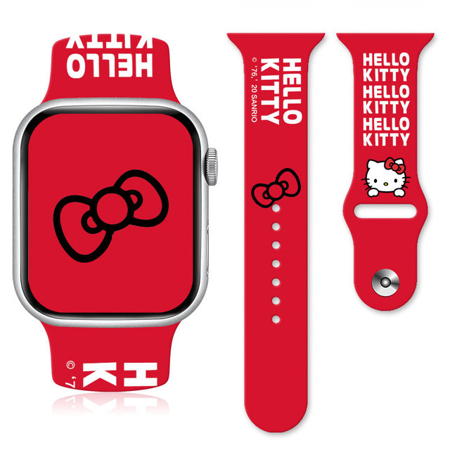 Hello Kitty Apples Jelly Apple Watch Band