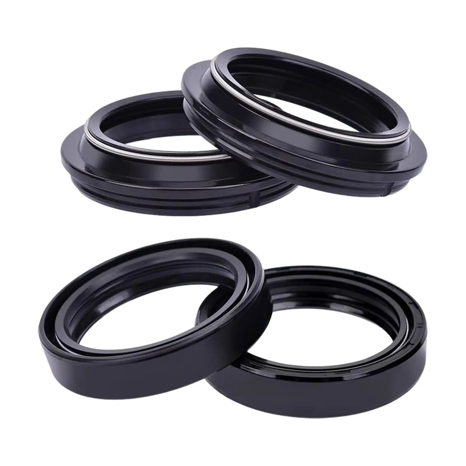 Front Fork Damper Oil Seal and Dust Seal Kit Professional 43x55x11mm