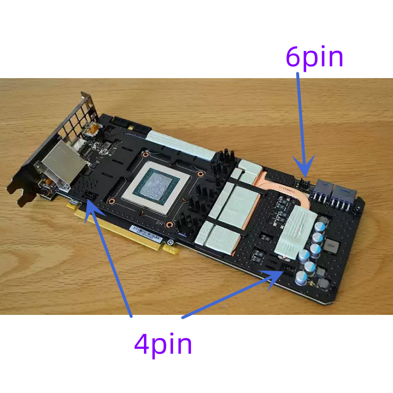 GTX1080TI SC2 Male Heat Sink for Male GTX1080 1080ti Titan Titan X