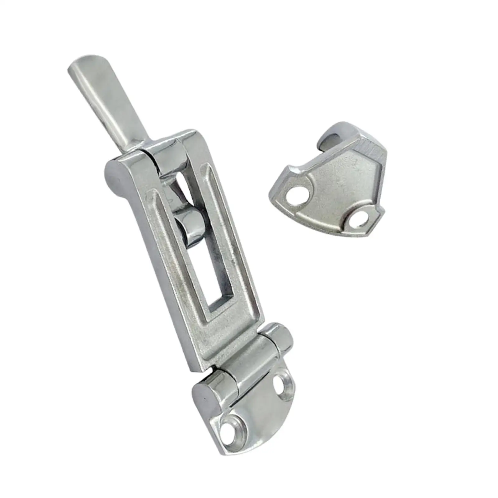 Locker Hatch Latch 316 Stainless Steel Anti Rattle Latch Fastener Clamp Bag Buckle Lockable Durable Professional Fit for Marine