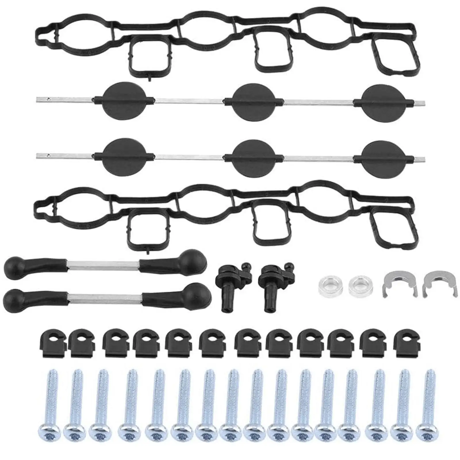 Inlet Intake Manifold Swirl Flap Repair Kit 059129711Ck Replace Set Intake Manifold Fit for Audi for VW 2.7 3.0 Tdi 059129711DC