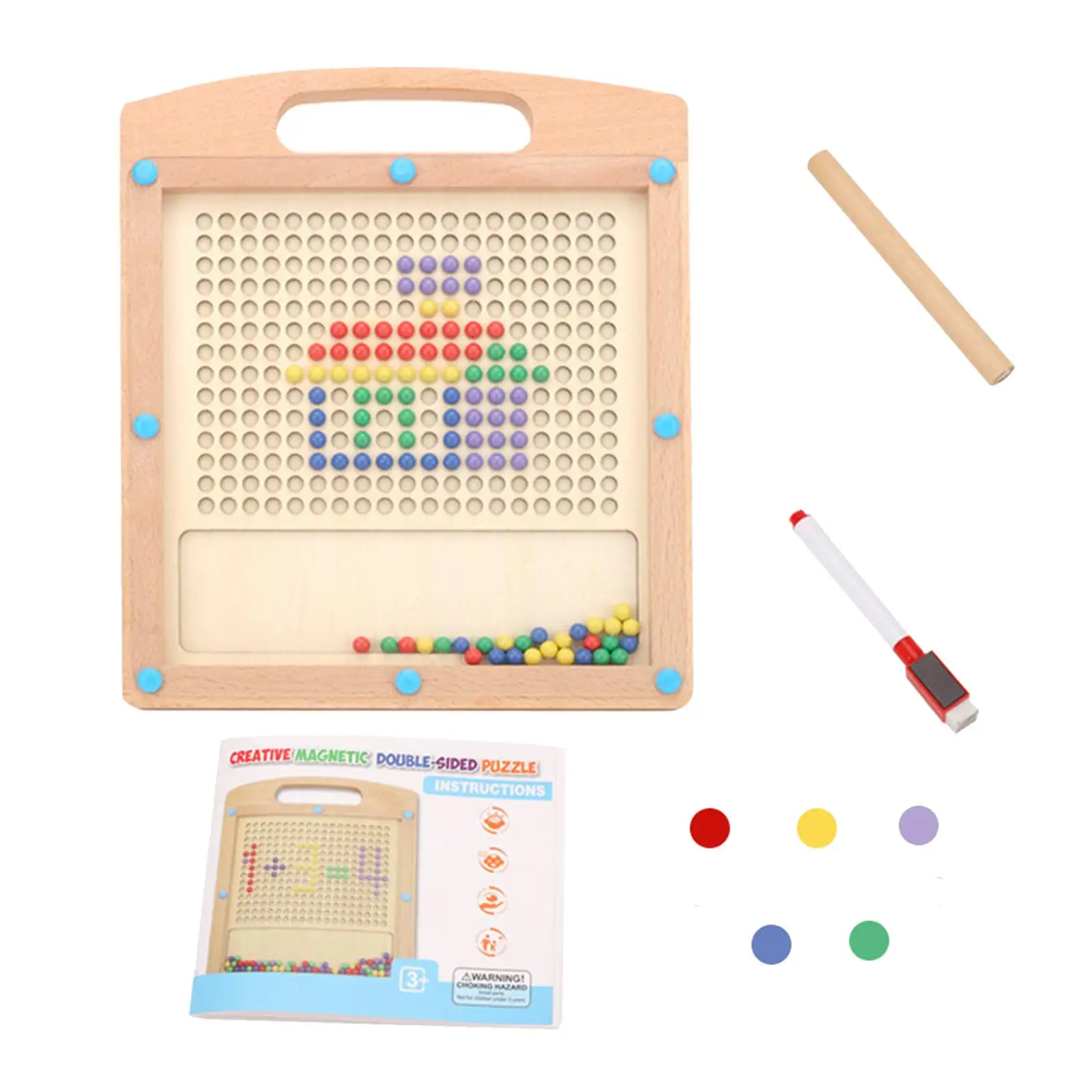Drawing Board Educational Playset with Pen for Kids Girls Boys
