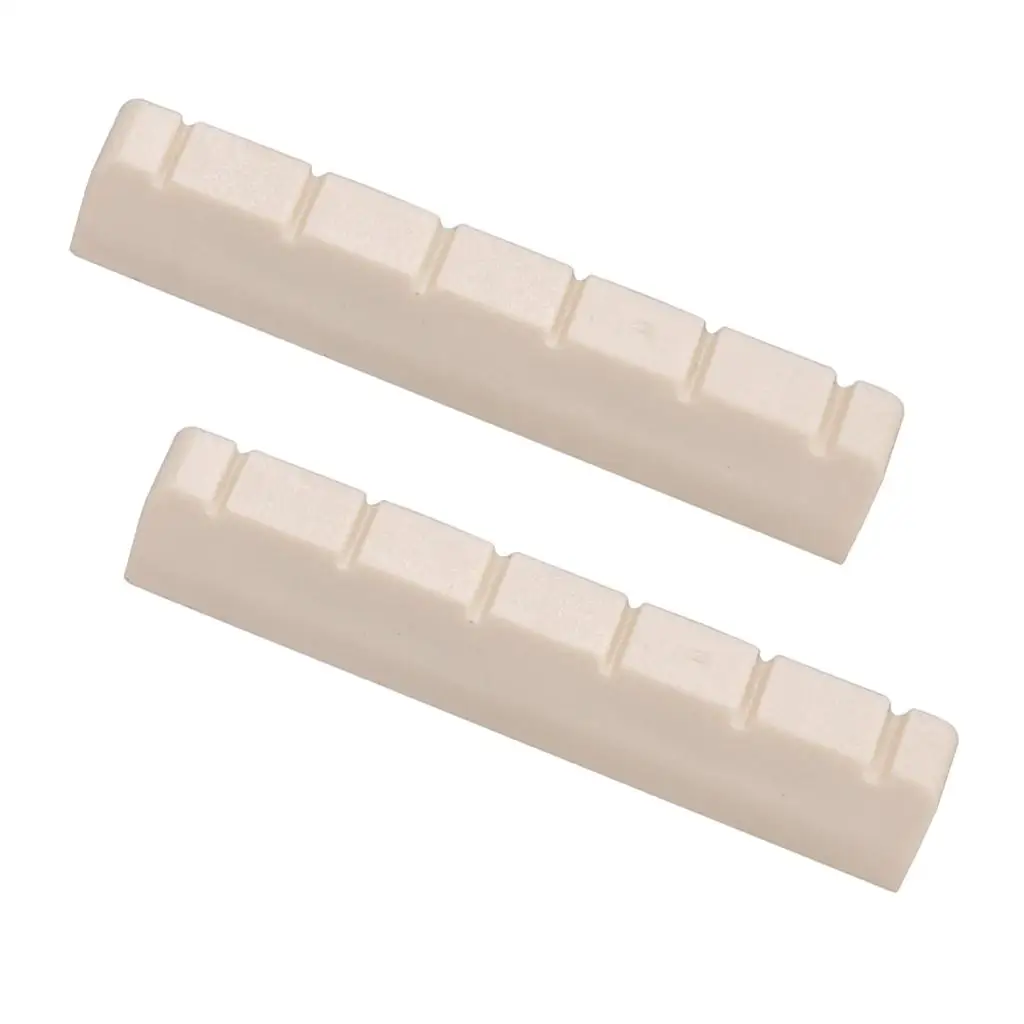 2pcs Classical Guitar Slotted Nuts  DJ & VJ Equipment Musical Gifts