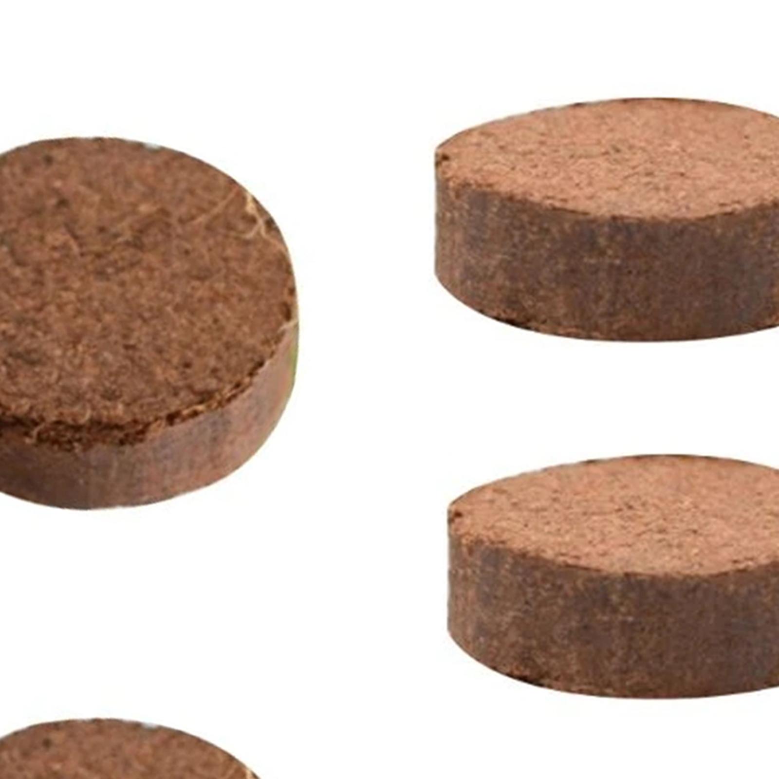 5 Pieces Coconut Pith Block Coconut Coir Starting Mix Compressed Base Garden Soil for Backyard Garden Home Farm Indoor