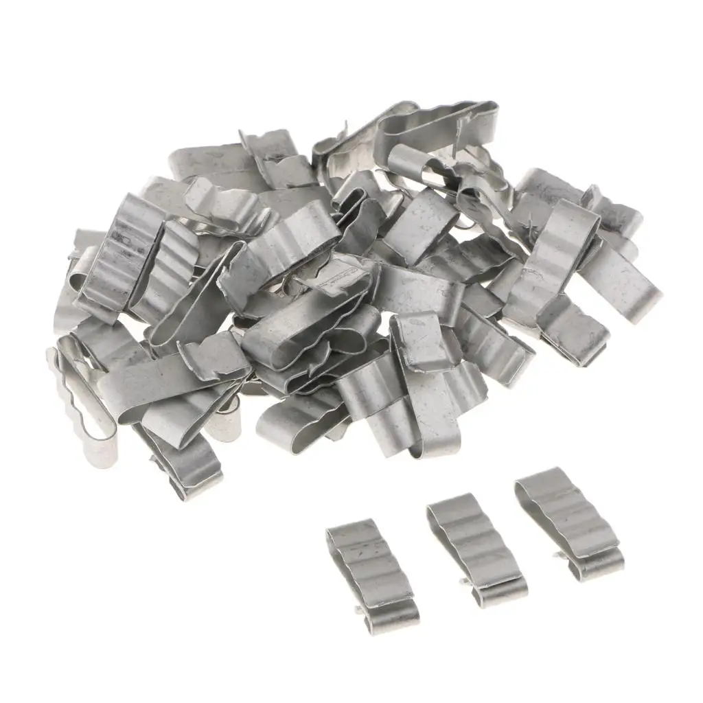 500pcs Cable Clips with Strong Tapes,Wire Holder Organizer Cord Management for Car, Office , Home ,Solar PV Wire Silver