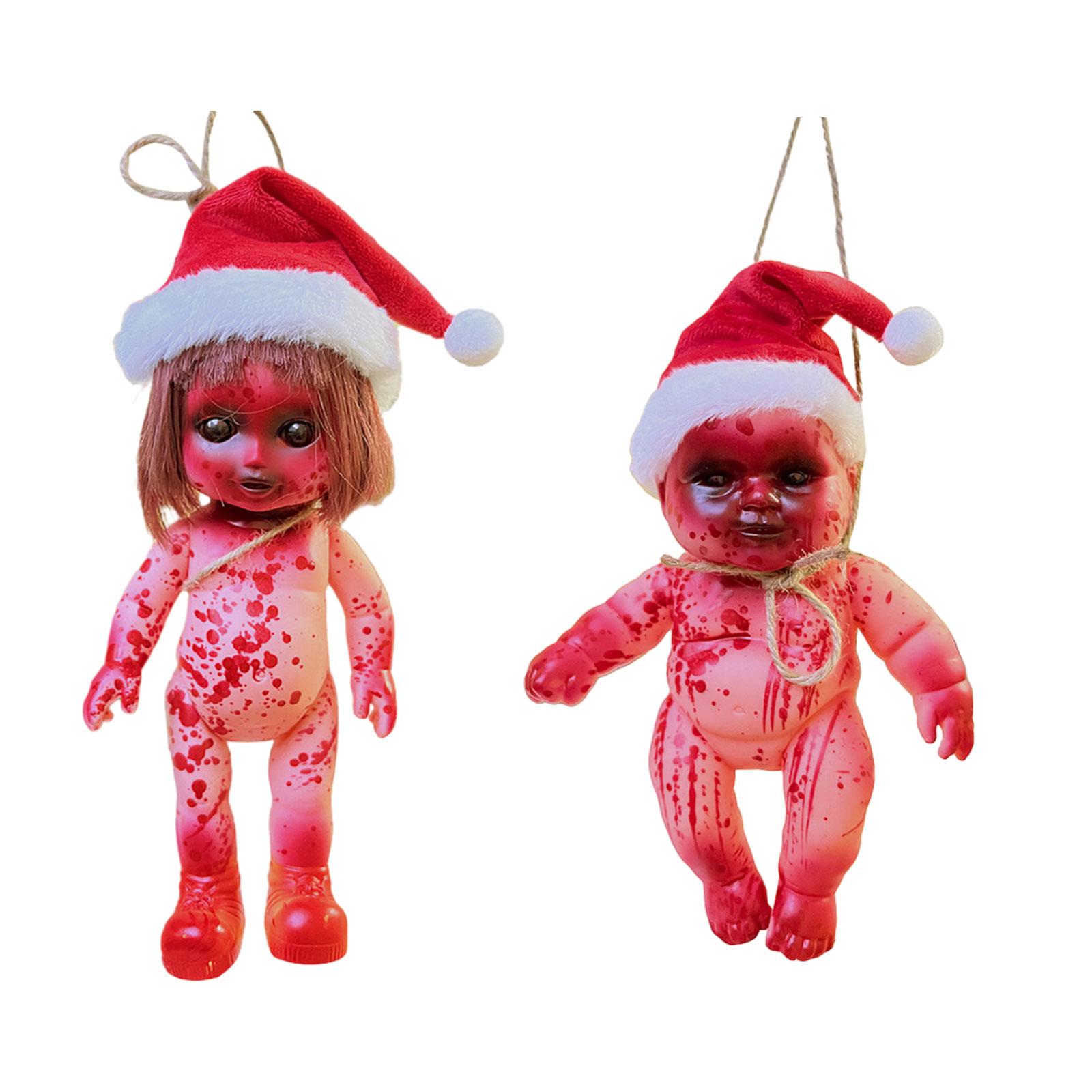 Halloween Creepy Dolls for Christmas Decoration Masquerade Anniversary