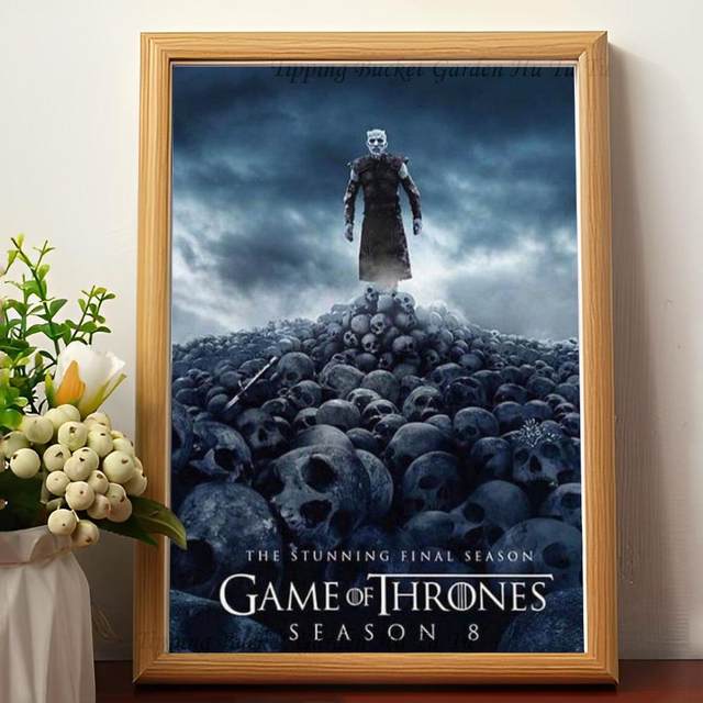 Game of Thrones Canvas Movie Poster Wall Print Semi outlet Gloss 36x24 Various Sizes