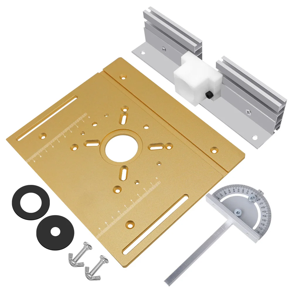 Präzisions-Fräserlift – Oberfräsen-Tischliftsystem – Oberfräsenplatteneinsatz – für schnelle, genaue, zuverlässige und wiederholbare Einlagen – Detail 24