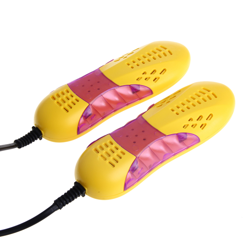 Description Picture 6 of item220V 10W EU Plug Racing Car Shape Light Voilet Shoe Dryer Odor Deodorant Heater New Dropship