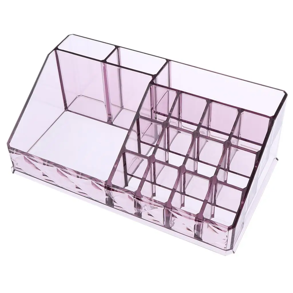 Acrylic Makeup Box Cosmetic Organizer Drawers Display Storage Case