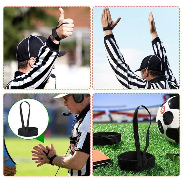 HYXITVCG Football Yard Markers Football Referee Gear Official Football Down  Indicator Football Wristband Referees for Match Sports,Football