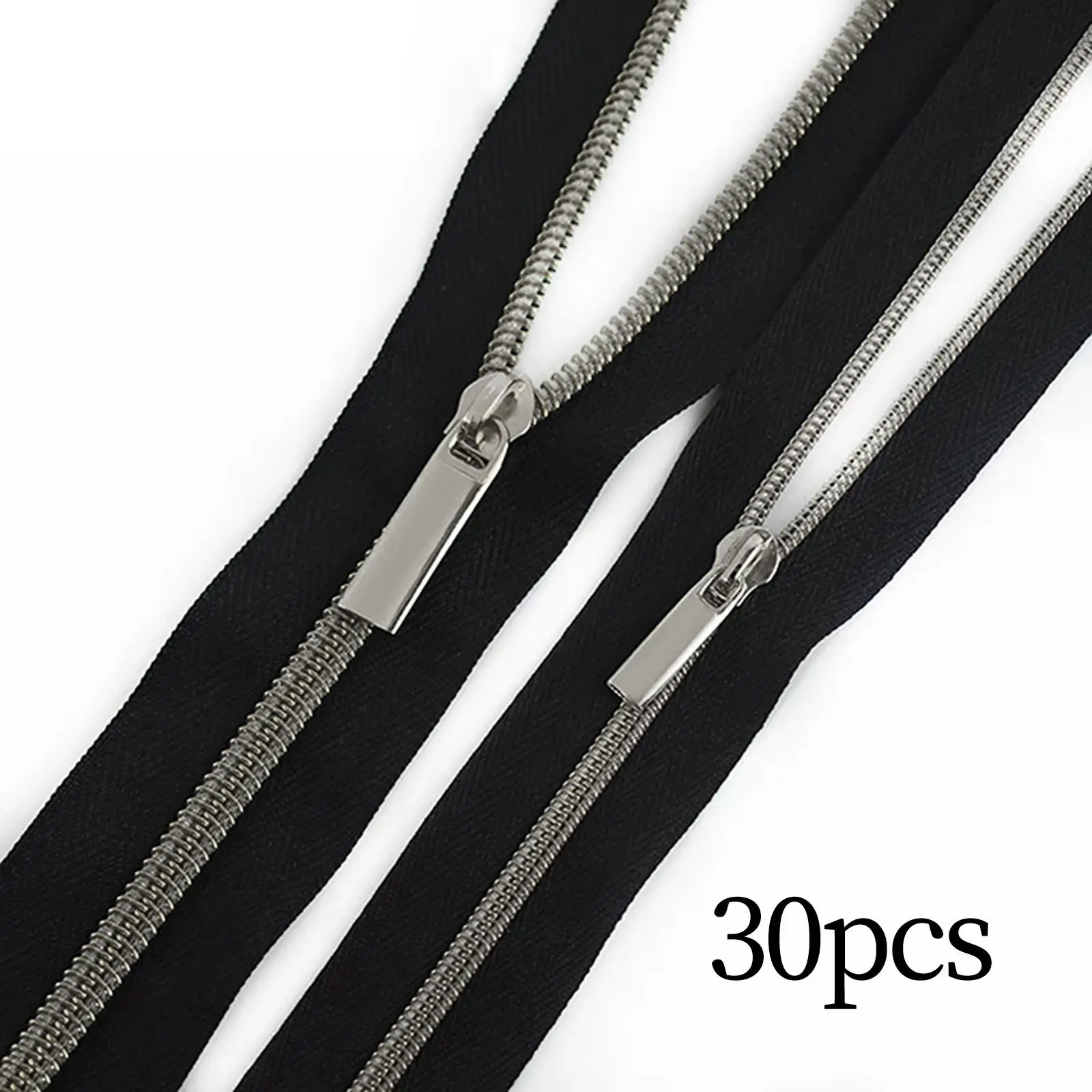 30Pcs Zipper Sliders Zipper Repair Bulk for Bag Backpack Sewing