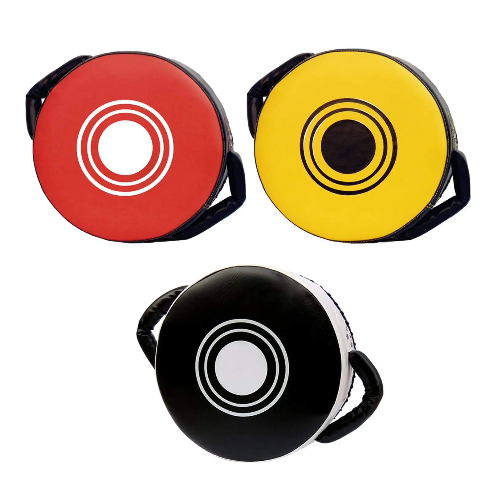 Leather Punch Shield Punch Cushion Focus Pads Boxing Hand Target Sparring Pads