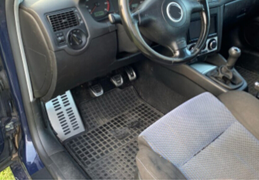 LHD Auto Pedale für Volkswagen Polo Vw Golf 4 Bora Beetle RSi GTI R32 für Audi A3 SEAT Leon 1M Toledo 1L Pad Fußstütze Pedal GE – Detail 1