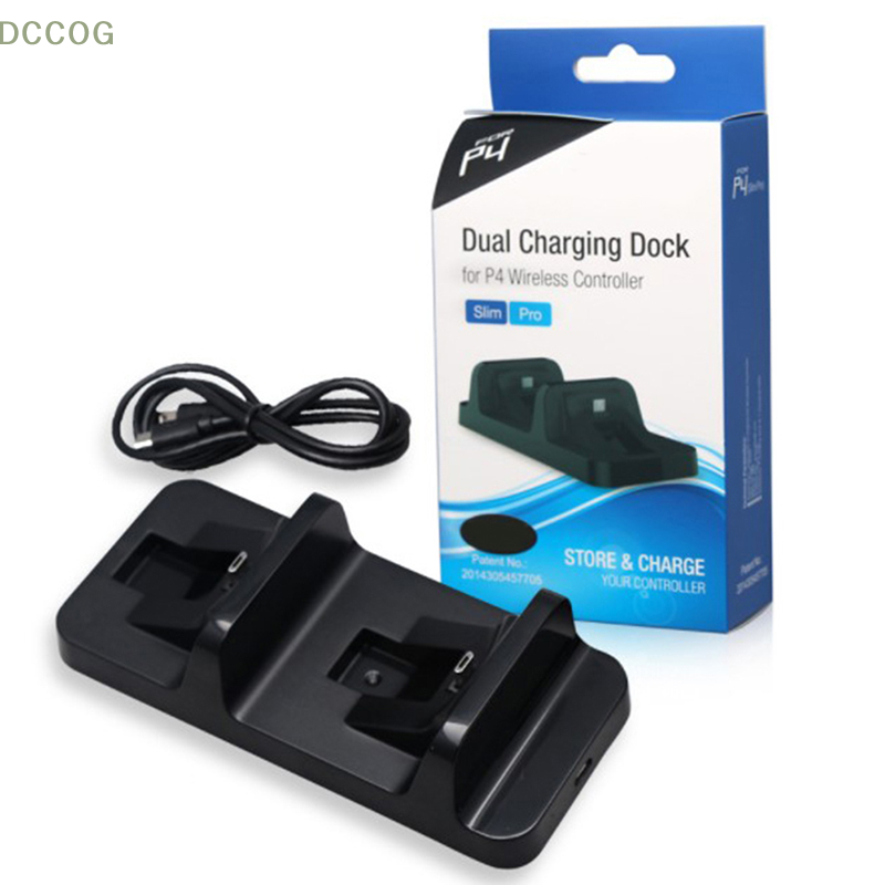 Title 1, Caricabatterie per controller PS4 Dock di ricar...