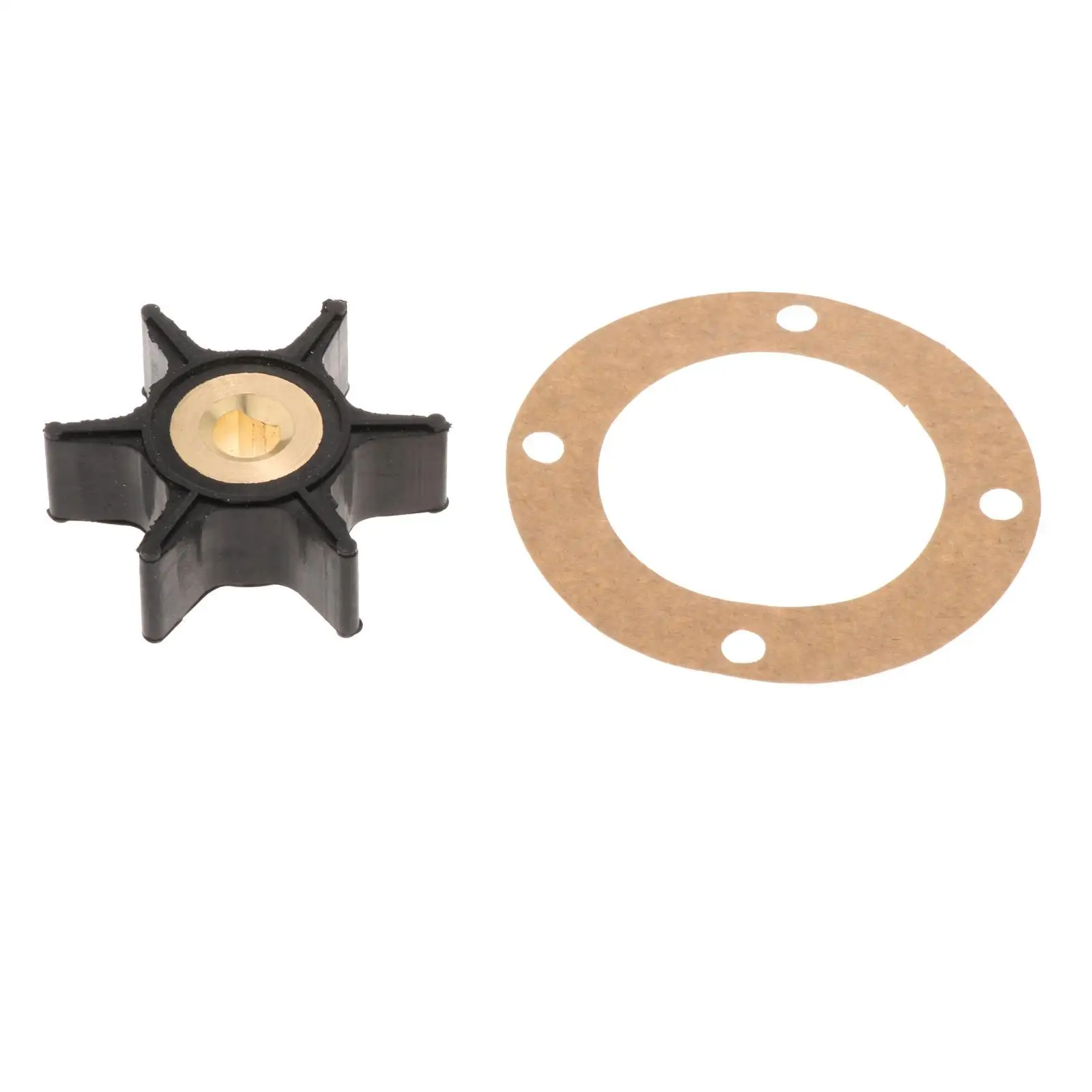 2Pcs Impeller and 4-Hole Gasket Kit for Onan 131-0386 170-3172 131-0257 Pump