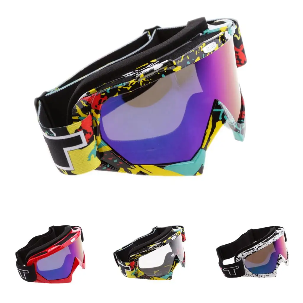 UV  Motorcycle Riding Goggles  Ski/Snowboard Eyewear for Men, Women & Youth