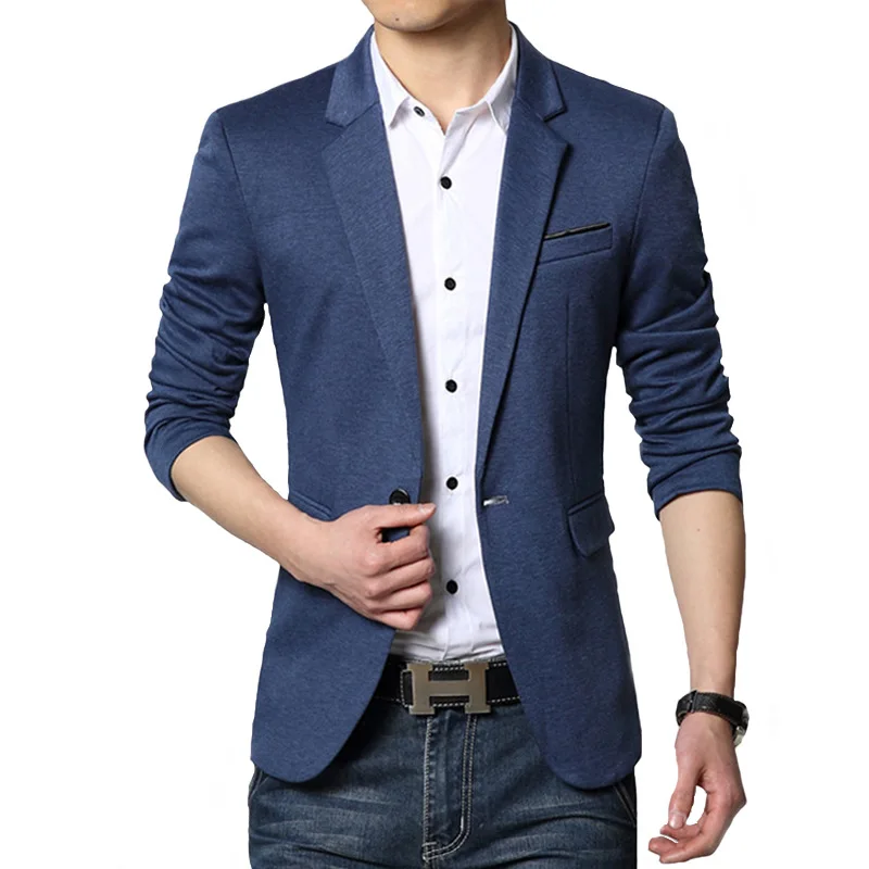 roupas masculinas retalhos terno jaqueta masculina ajuste fino streetwear terno casaco