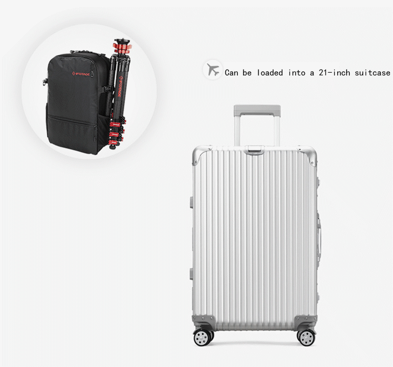 Description Picture 6 of itemIFOOTAGE TA5S/TC5S/TA6S/TC6S/TC7/TC9 Professional Tripod Gazelle Series 3 Sections Carbon Fiber Camera Tripods  for CANON DSLR