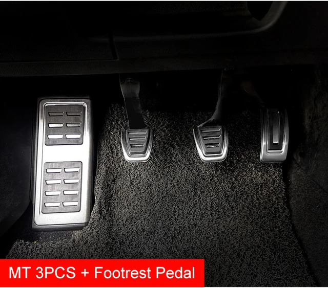 For Volkswagen VW Golf 8 MK8 2020 2021 2022 R Line GTI Car Foot Rest Pedal  Fuel Accelerator Brake Pedals Cover Pad Accessories - AliExpress