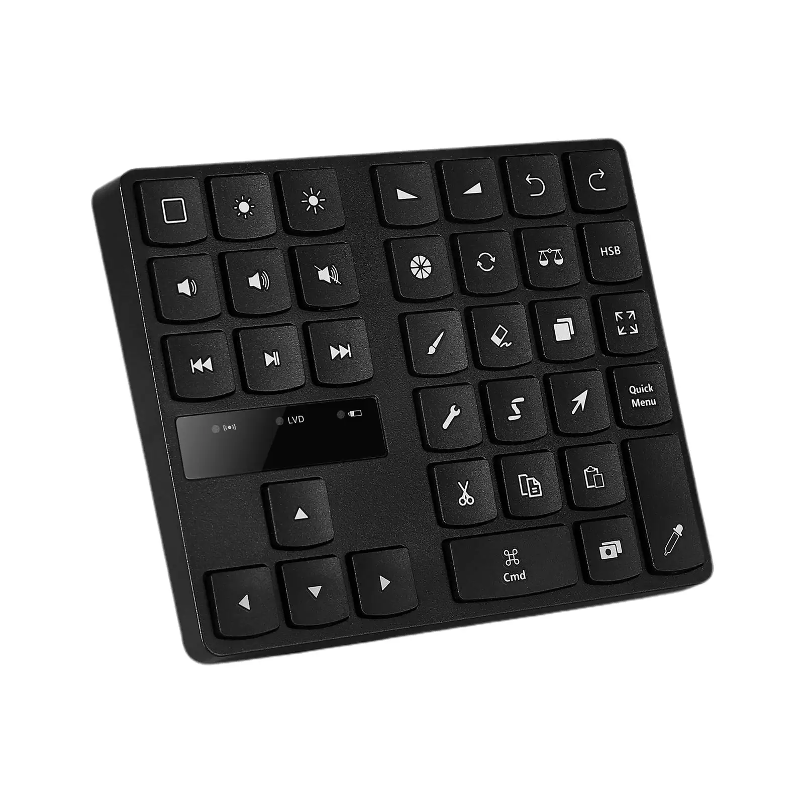 Portable Painting Keyboard Lightweight Durable Direction Key for PC Tablet Traveling