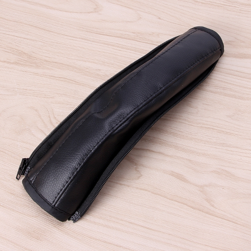 Description Picture 6 of itemZipper Closure Baby Pushchair Stroller Armrest for Case Handle PU Leather Protective Cover Durable for Pram Wheelchair