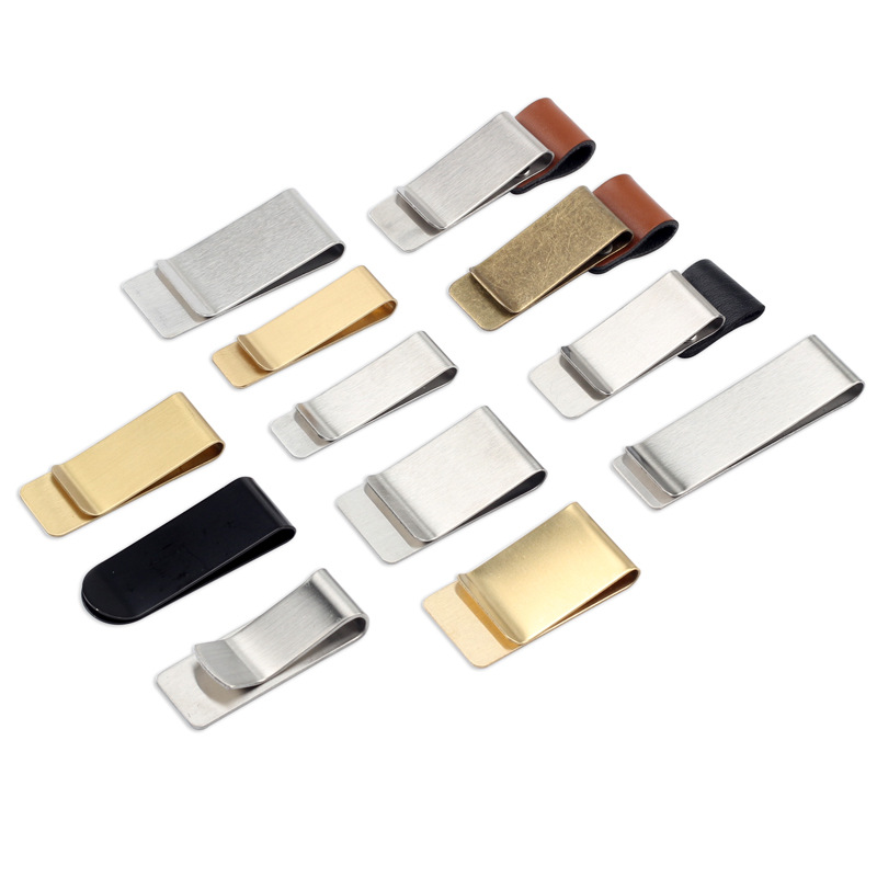 1Pc Vintage Metall Handgemachte Leder Stift Halter Clips Journal Notebook Lose Blatt Memo Messing Clip Lesezeichen Schule Büro liefert – Detail 1