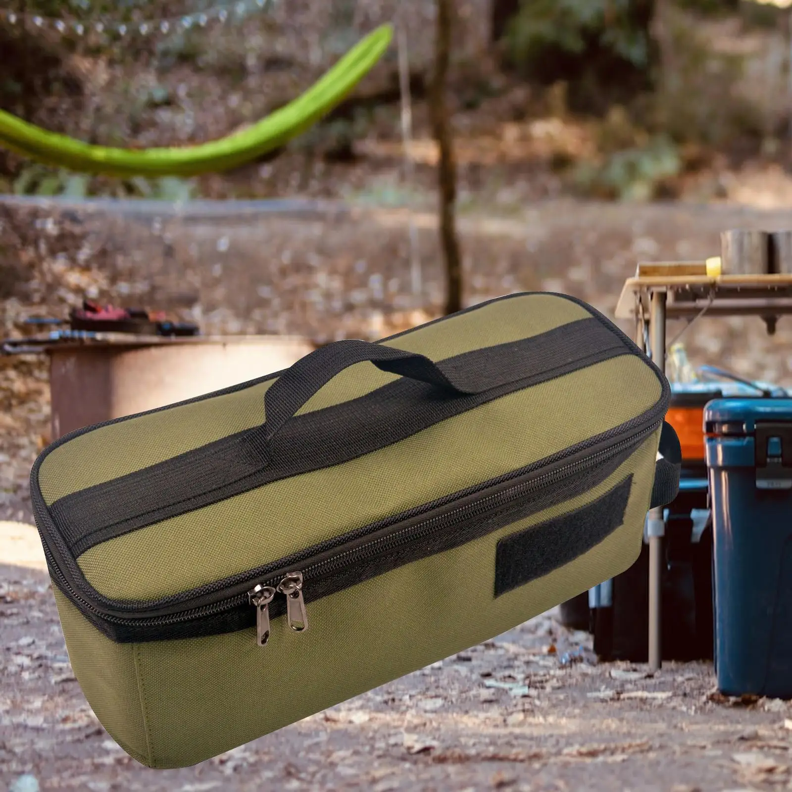 Premium Camping Tableware Storage Bag Handbag for Cookware BBQ