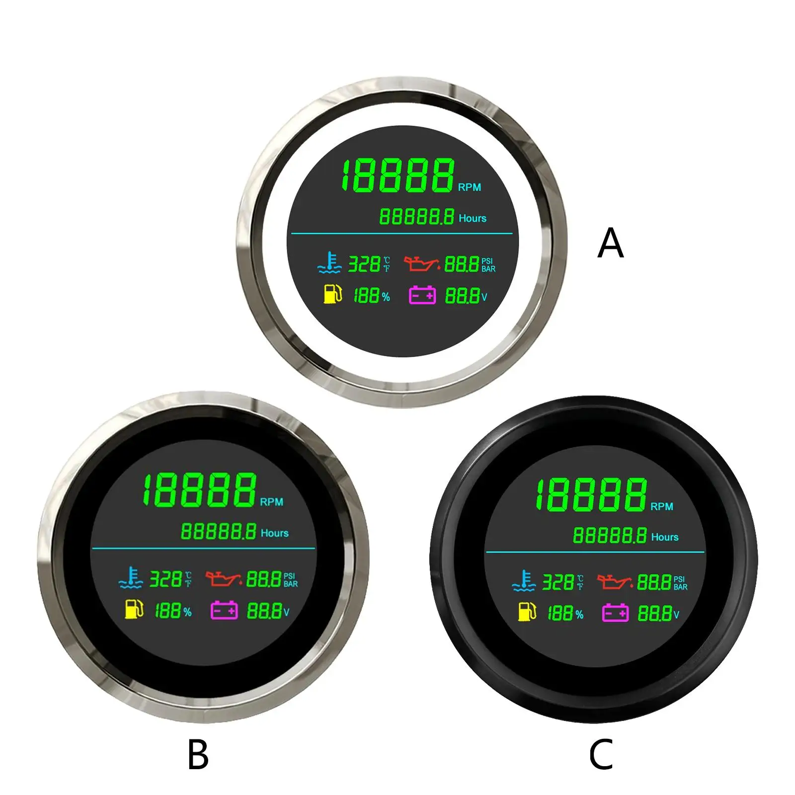 ometer, Fuel Levelmeter, Fit for Motorcycle Light Vehicles Generators