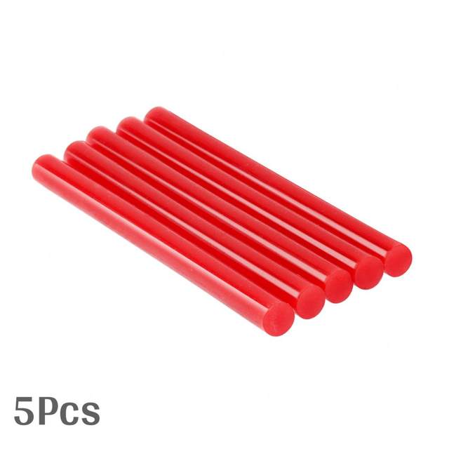 30Pcs 7mm Glitter Hot Melt Glue Sticks Mini Colored Glue Gun Heat Rod for  DIY Handcrafts Silicone Adhesive Bar Craft Repair Tool