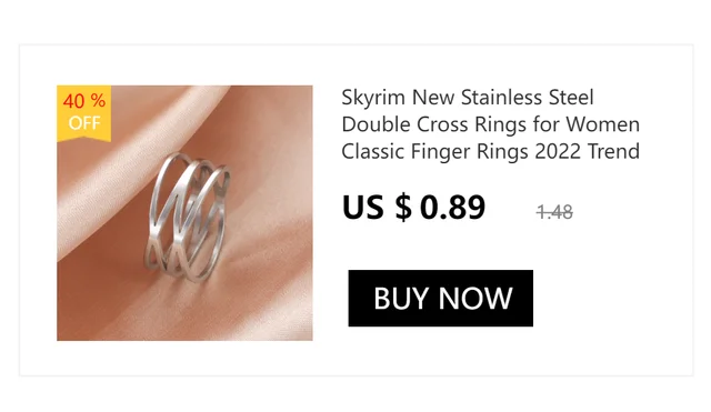 Skyrim New In Dream Catcher Ring Women Stainless Steel Gold Color  Adjustable Finger Rings 2024 Jewelry Valentine's Day Gift