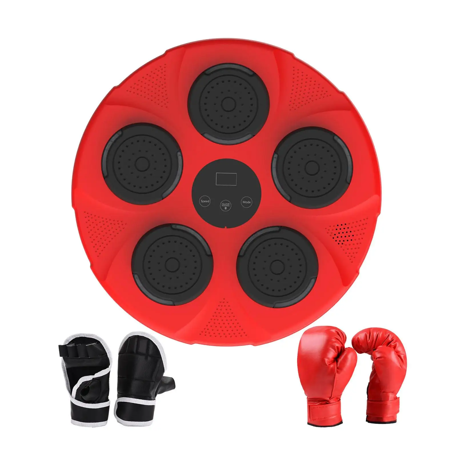 Music Boxing Machine RGB Lights Speed Adjustable Electronic Boxing Machine for Sanda Response Training Taekwondo Reaction Home