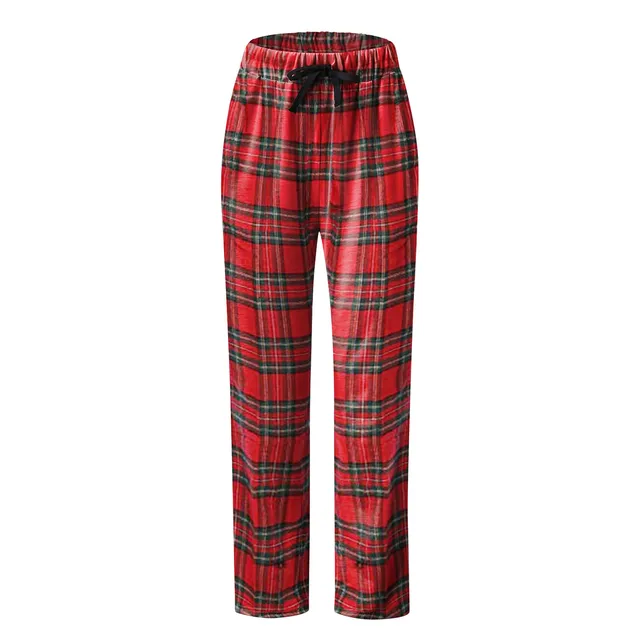 New In Plaid Lace Cotton Can Be Worn Outside Cargo Pants Women